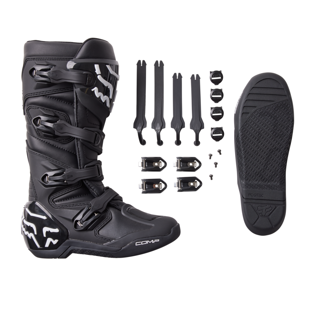 Fox Racing Comp Motocrossstiefel in SCHWARZ