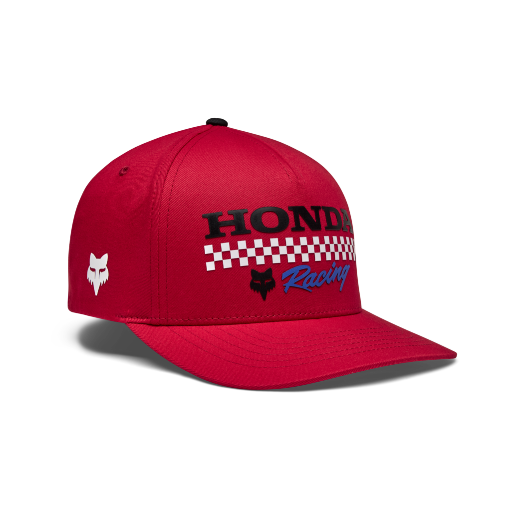Fox Racing Honda Flexfit Cap in ROT
