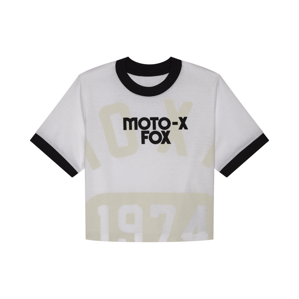 Fox Racing W Circa 74 Ringer SS Tee in WEISS