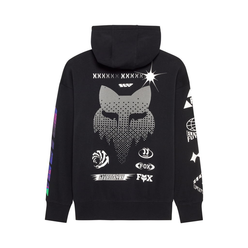 Fox Racing Image Cosmo Oversized Fleece in SCHWARZ