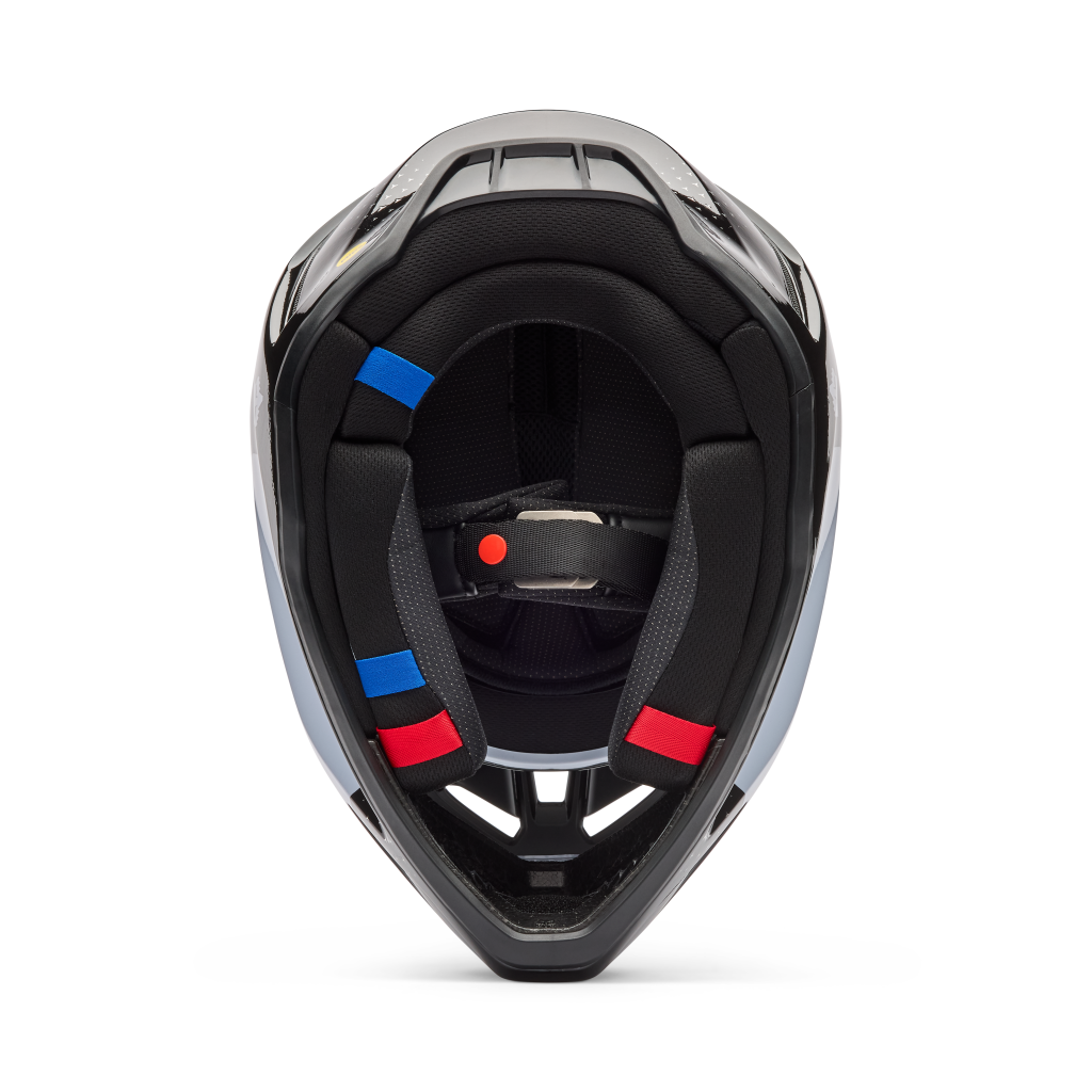 Fox Racing V3 Tine Motocross Helm in SCHWARZ