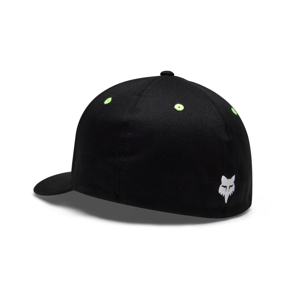 Fox Racing Kawi Flexfit Cap in SCHWARZ