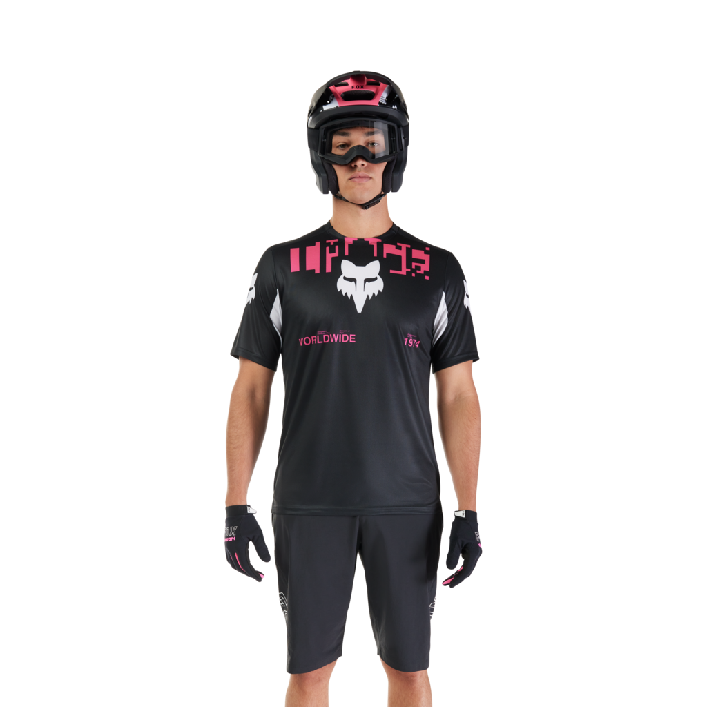 Fox Racing Ranger SS Digi Image Trikot kurzarm in SCHWARZ