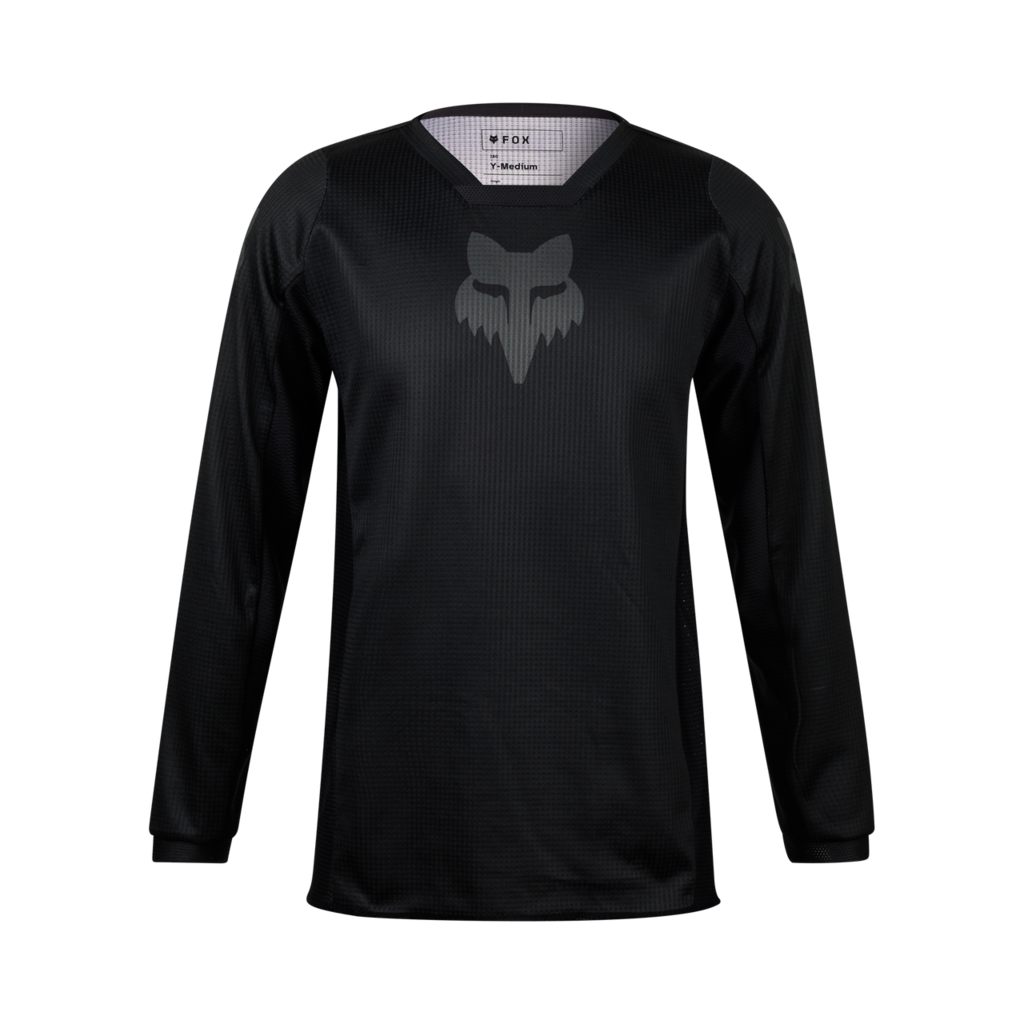 Fox Racing Yth Blackout Motocrosstrikot in SCHWARZ