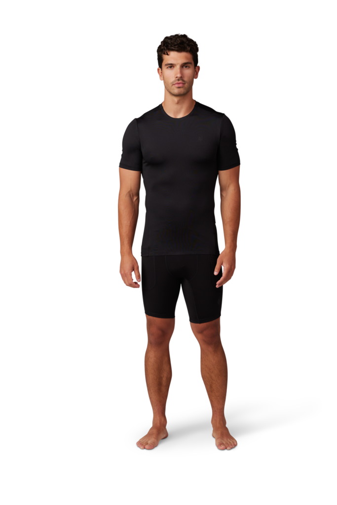 Fox Racing Tecbase SS Shirt in SCHWARZ