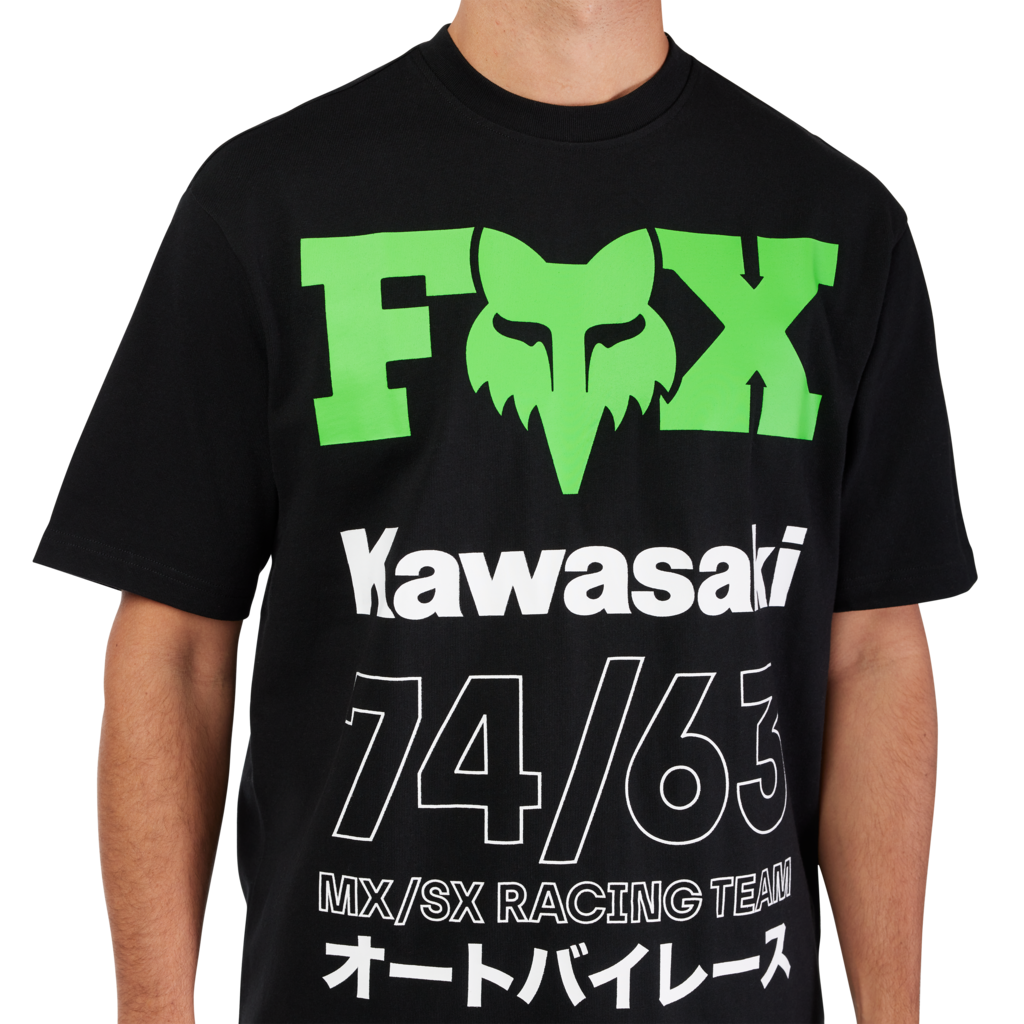 Fox Racing Kawi Oversized SS Tee in SCHWARZ