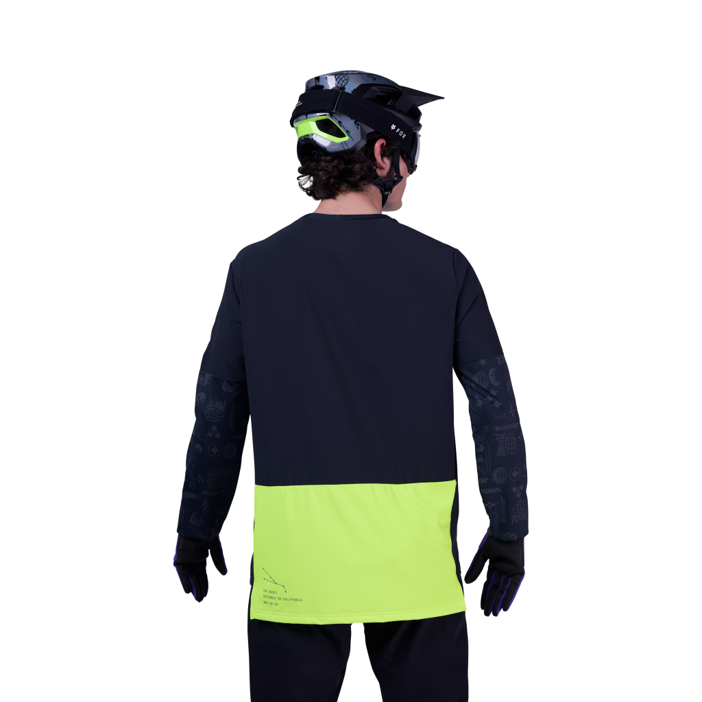 Fox Racing Defend LS Thermal Lunar SE Trikot langarm in SCHWARZ