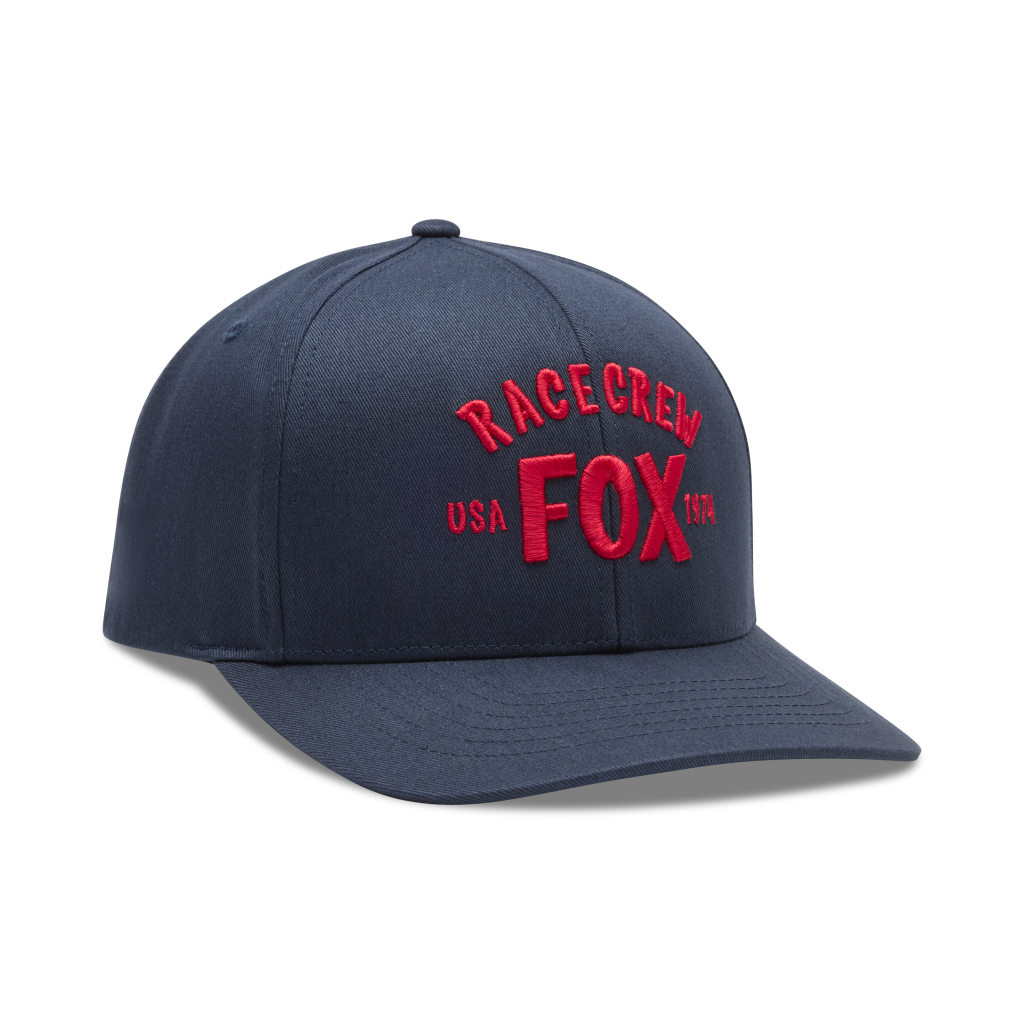 Fox Racing Slogan Snap Back Cap in BLAU
