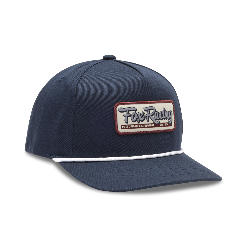 Fox Racing Equipped Snapback Cap in BLAU