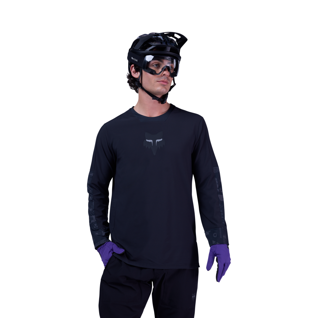 Fox Racing Defend LS Thermal Lunar SE Trikot langarm in SCHWARZ