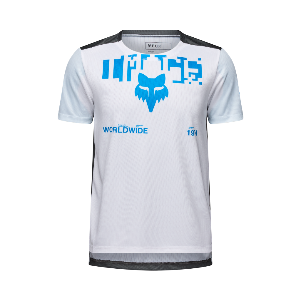 Fox Racing Yth Ranger SS Digi Image Trikot kurzarm in WEISS