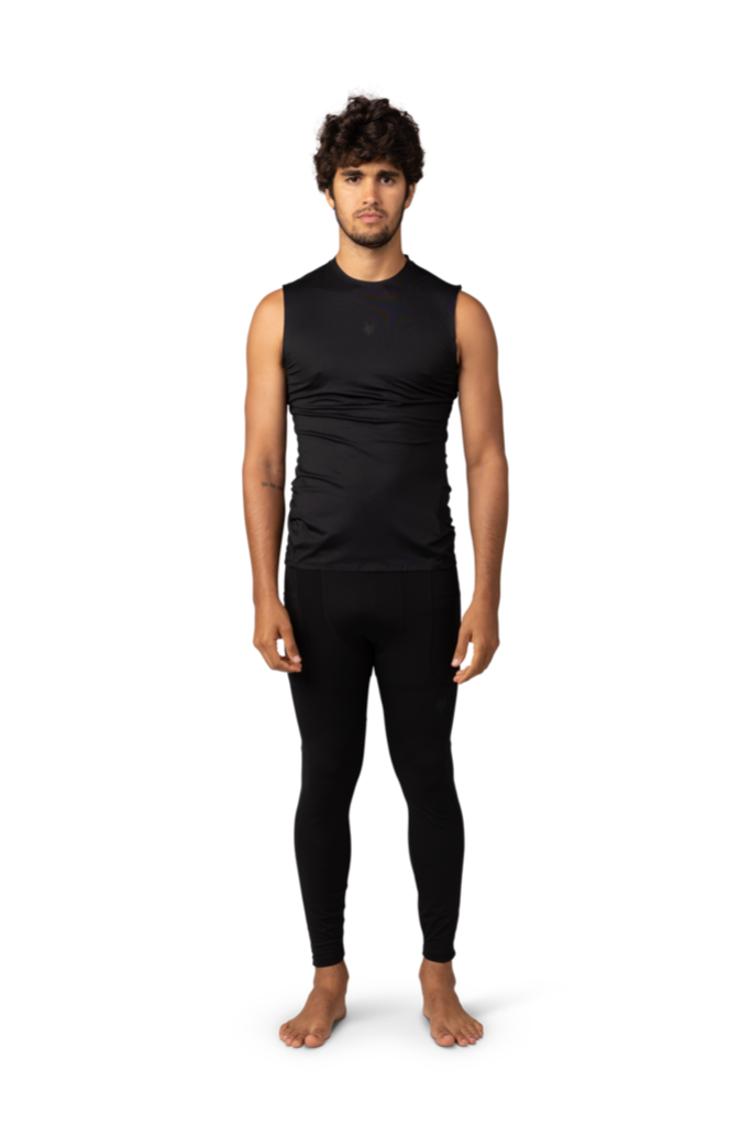 Fox Racing Tecbase Compression Tight in SCHWARZ