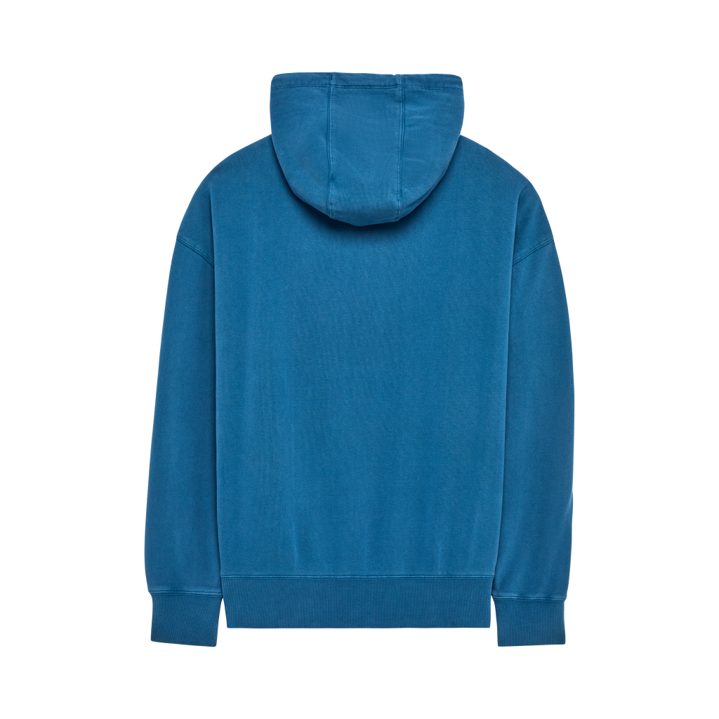 Fox Racing Wordmark Oversized Fleece in BLAU