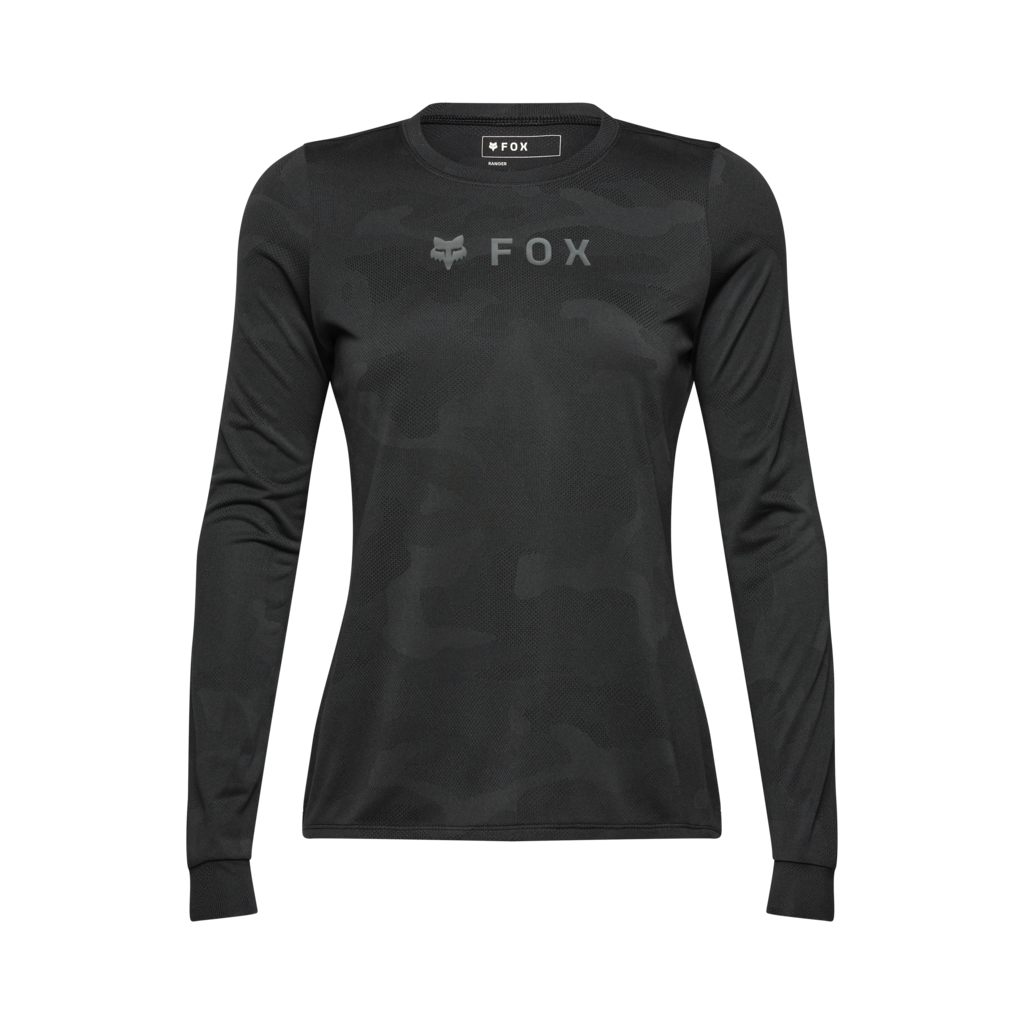 Fox Racing W Ranger Tru Dri LS Trikot langarm in SCHWARZ