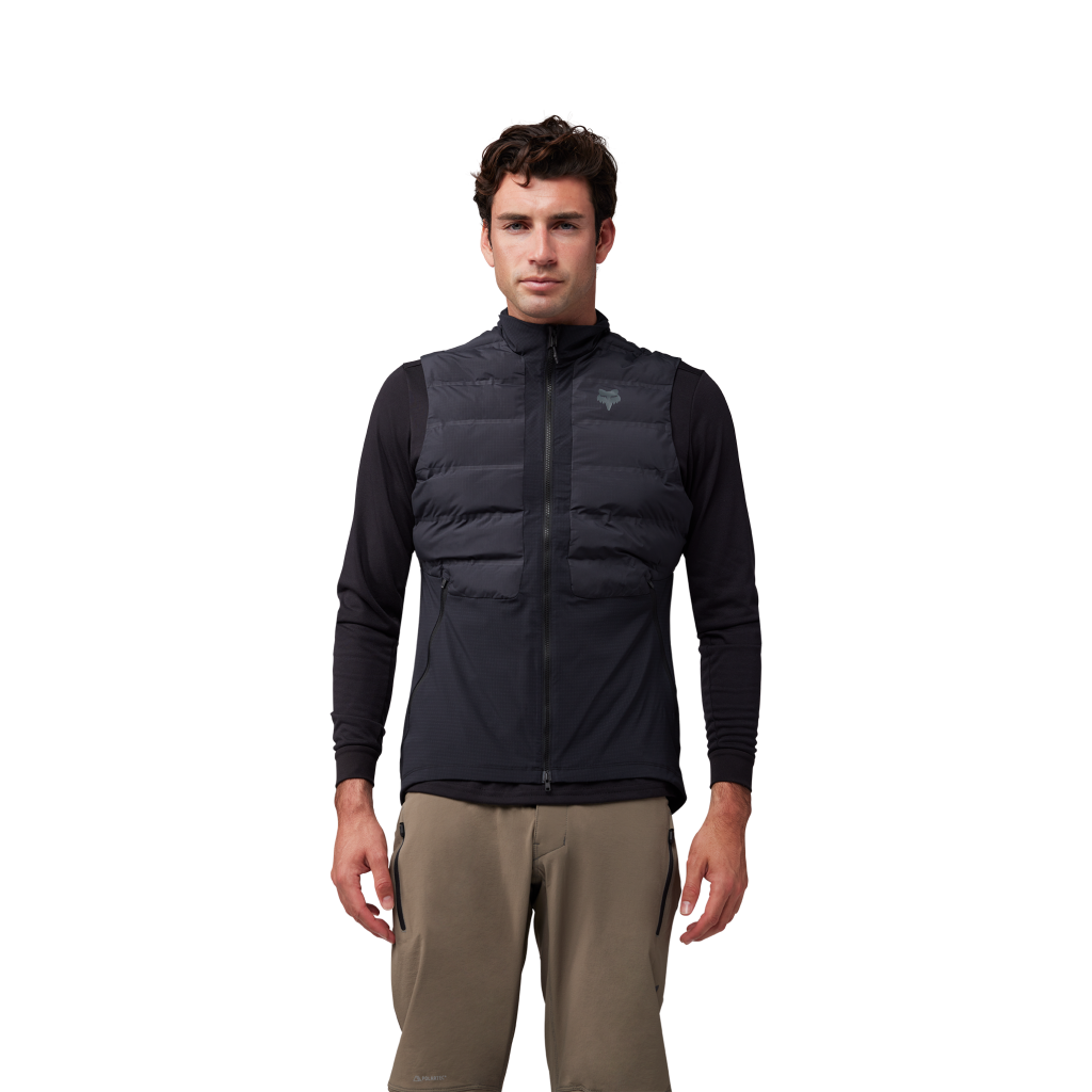 Fox Racing Flexair Fire Vest in SCHWARZ
