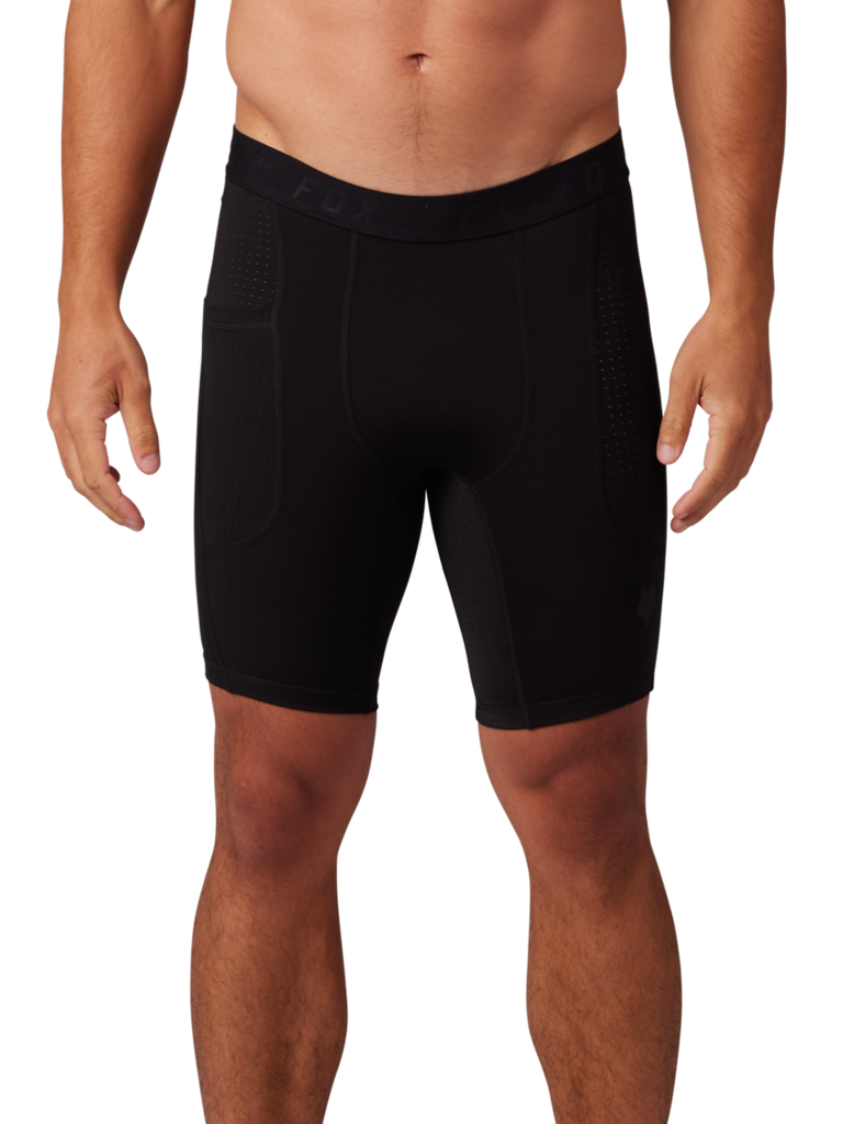 Fox Racing Tecbase Compression Short in SCHWARZ
