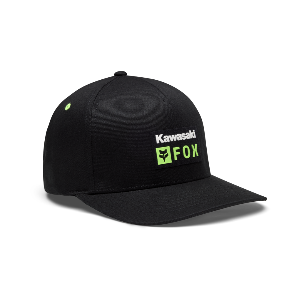 Fox Racing Kawi Flexfit Cap in SCHWARZ