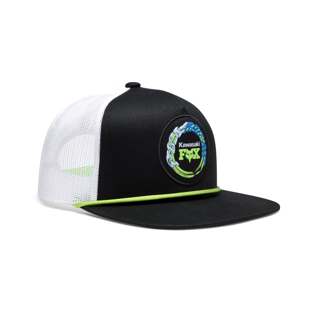 Fox Racing Kawi Snapback Cap in SCHWARZ