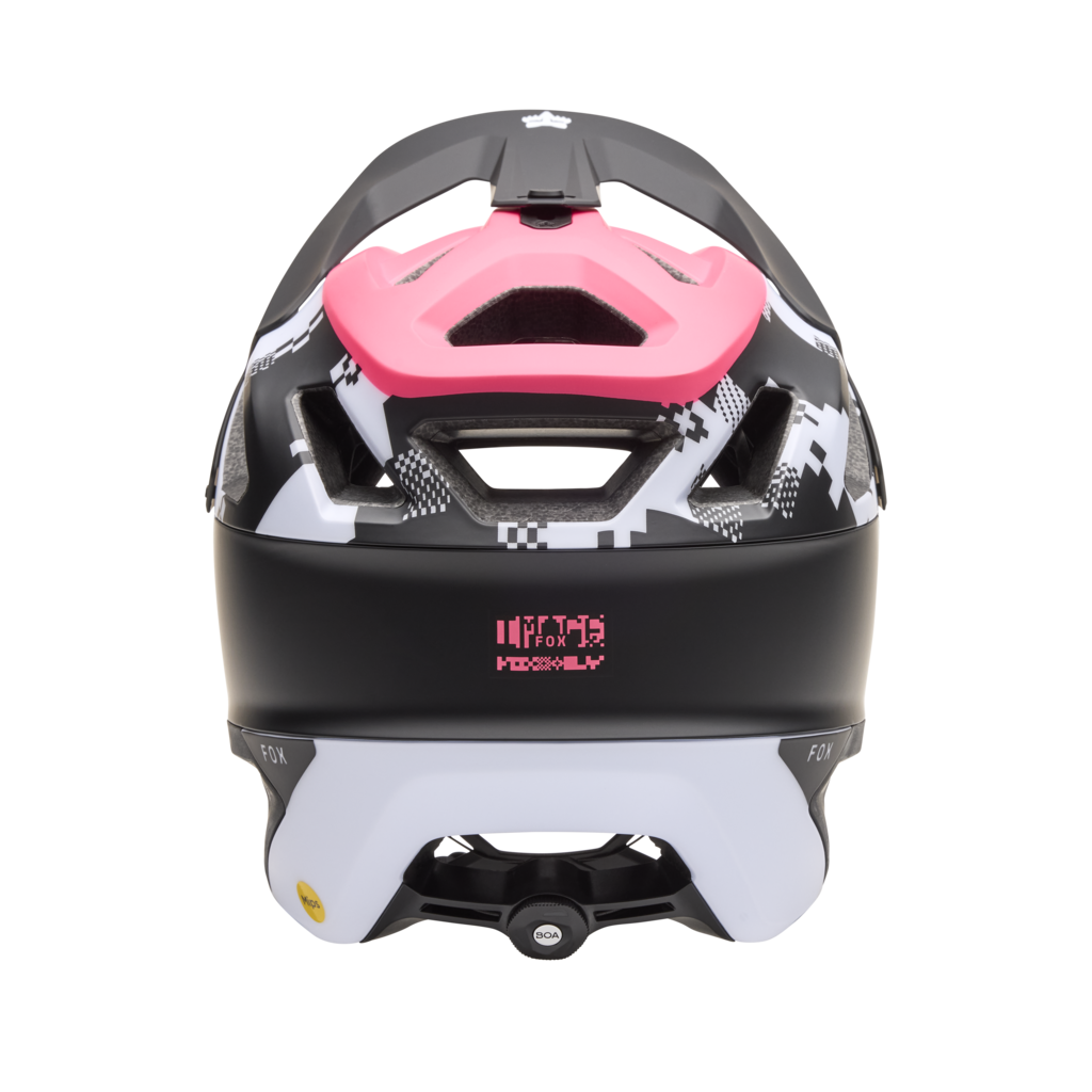 Fox Racing Dropframe Pro Mountainbike Helm in SCHWARZ