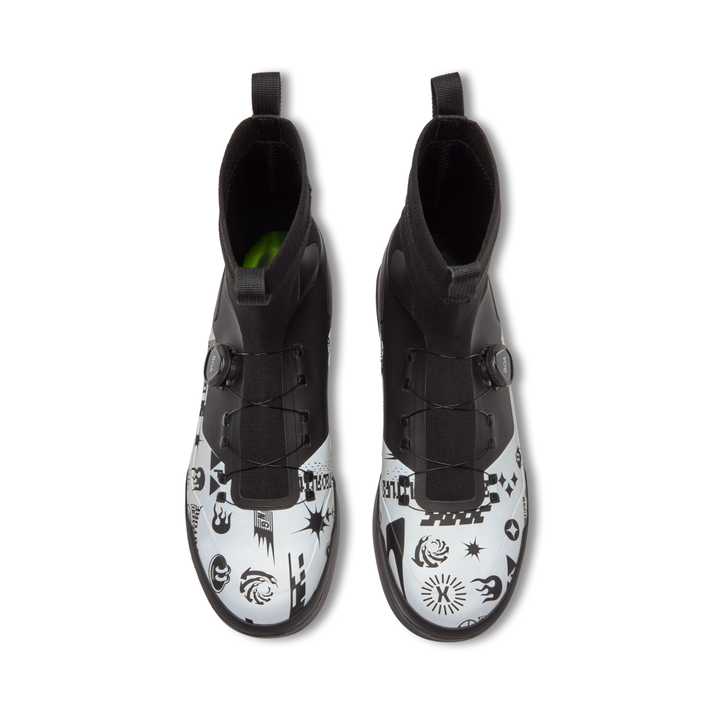 Fox Racing Union Boa All Weather Flat Lunar SE Shoe in SCHWARZ