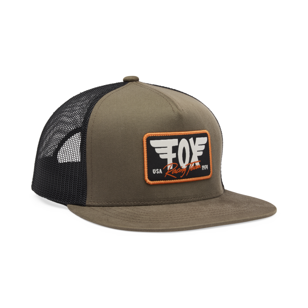 Fox Racing Winged Trucker Cap in GRÜN