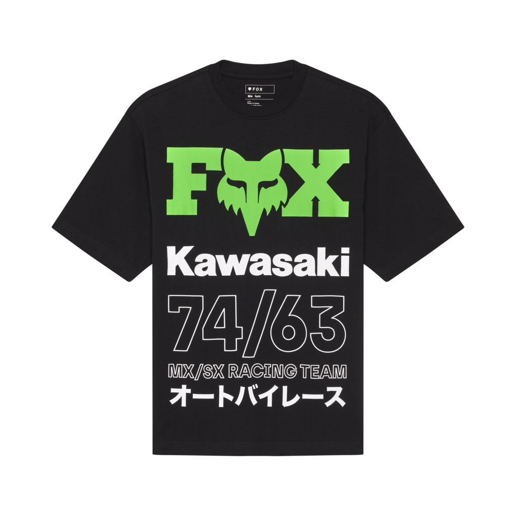 Fox Racing Kawi Oversized SS Tee in SCHWARZ