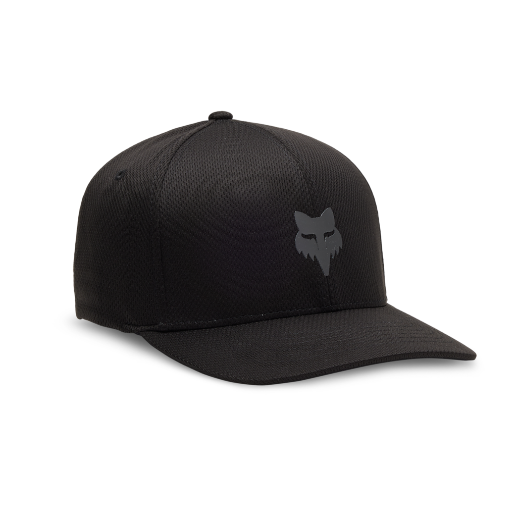 Fox Racing Fox Head Tech Flexfit Cap in SCHWARZ