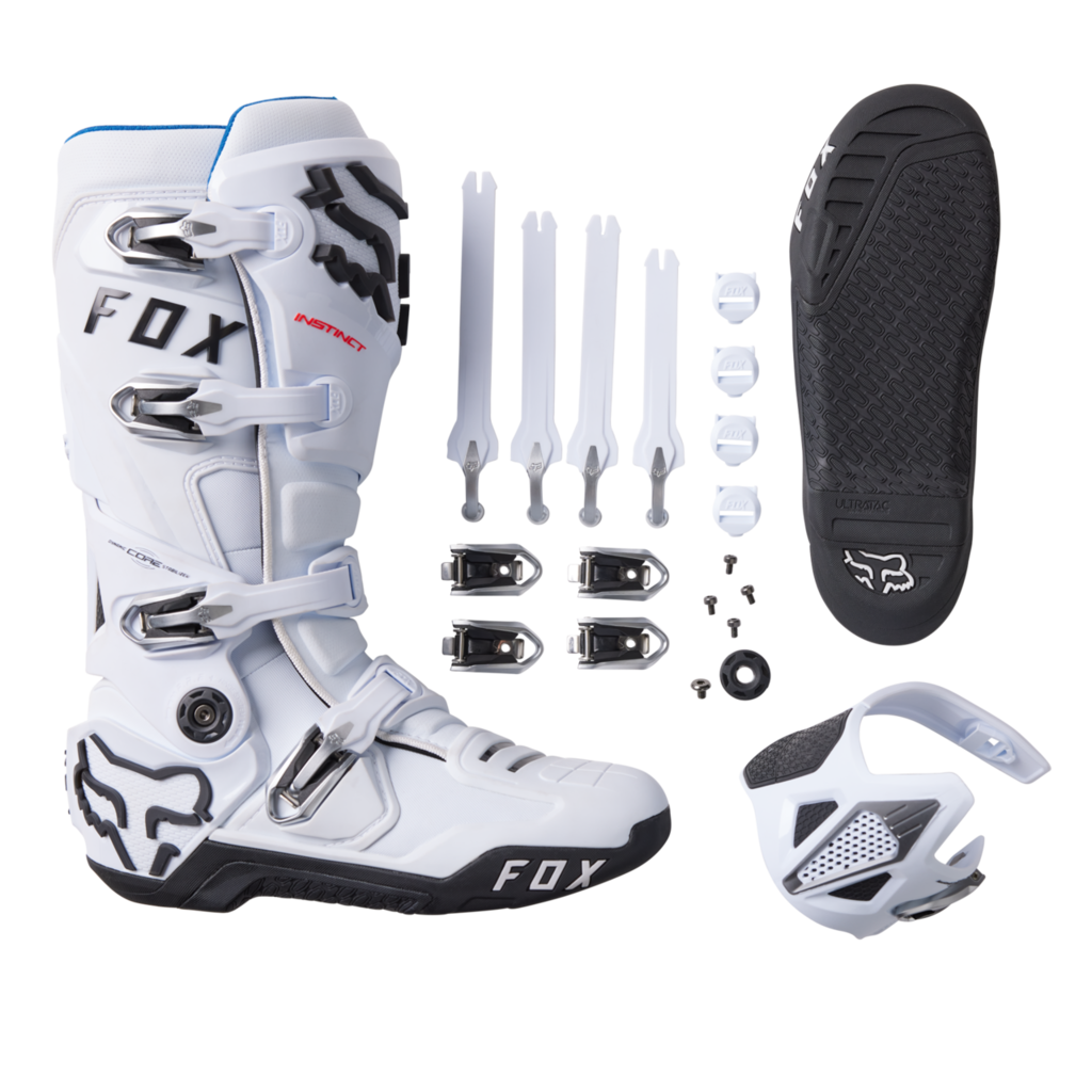 Fox Racing Instinct Core Motocrossstiefel in WEISS