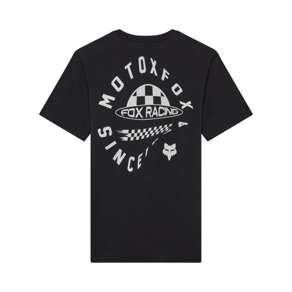 Fox Racing Planet Moto SS Prem Tee in SCHWARZ