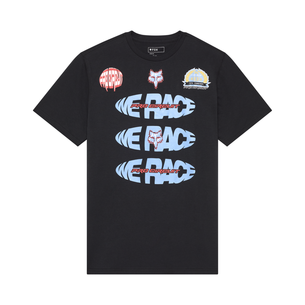 Fox Racing Pro Circuit SS Tee in SCHWARZ
