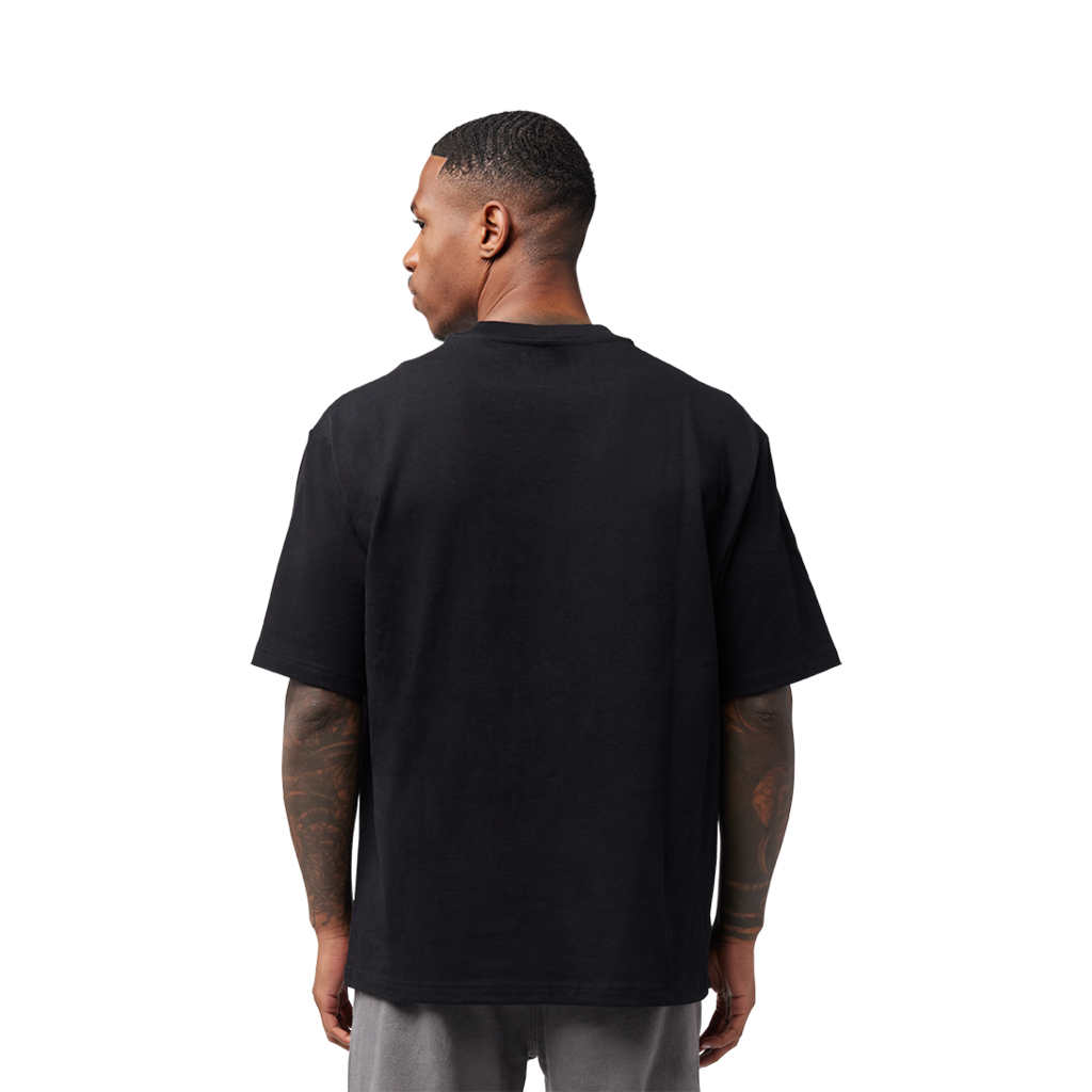 Fox Racing Wordmark Ov SS Tee in SCHWARZ