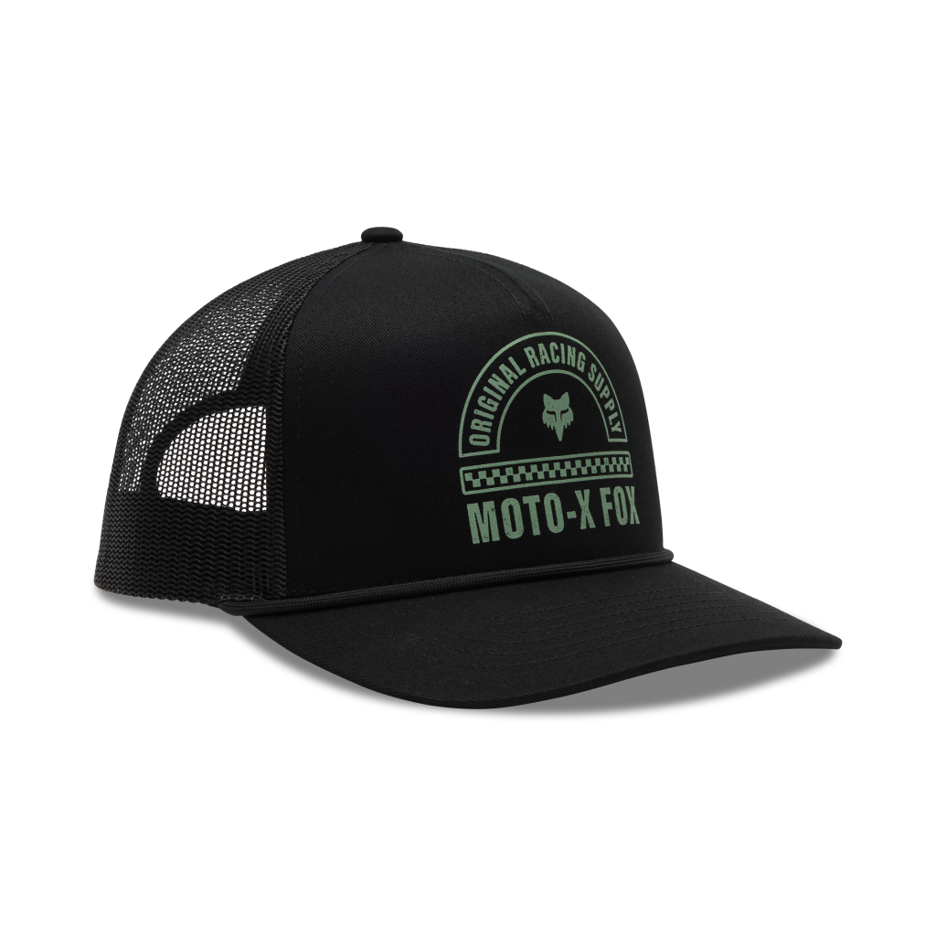 Fox Racing W Victory Rope Trucker Cap in SCHWARZ