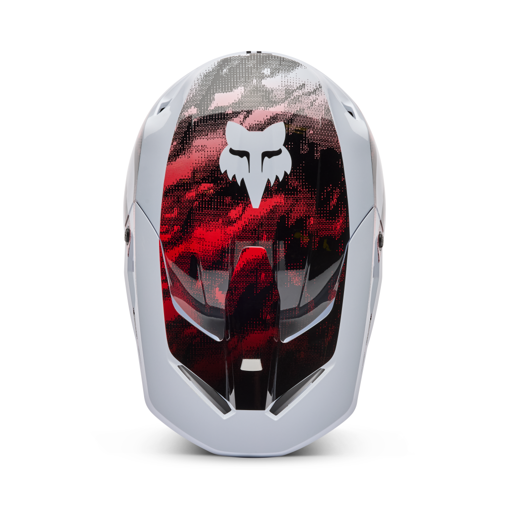 Fox Racing V1 Kairos Motocross Helm in WEISS