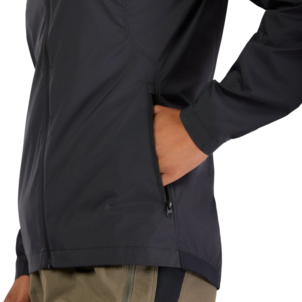 Fox Racing W Ranger Wind Jacket in SCHWARZ