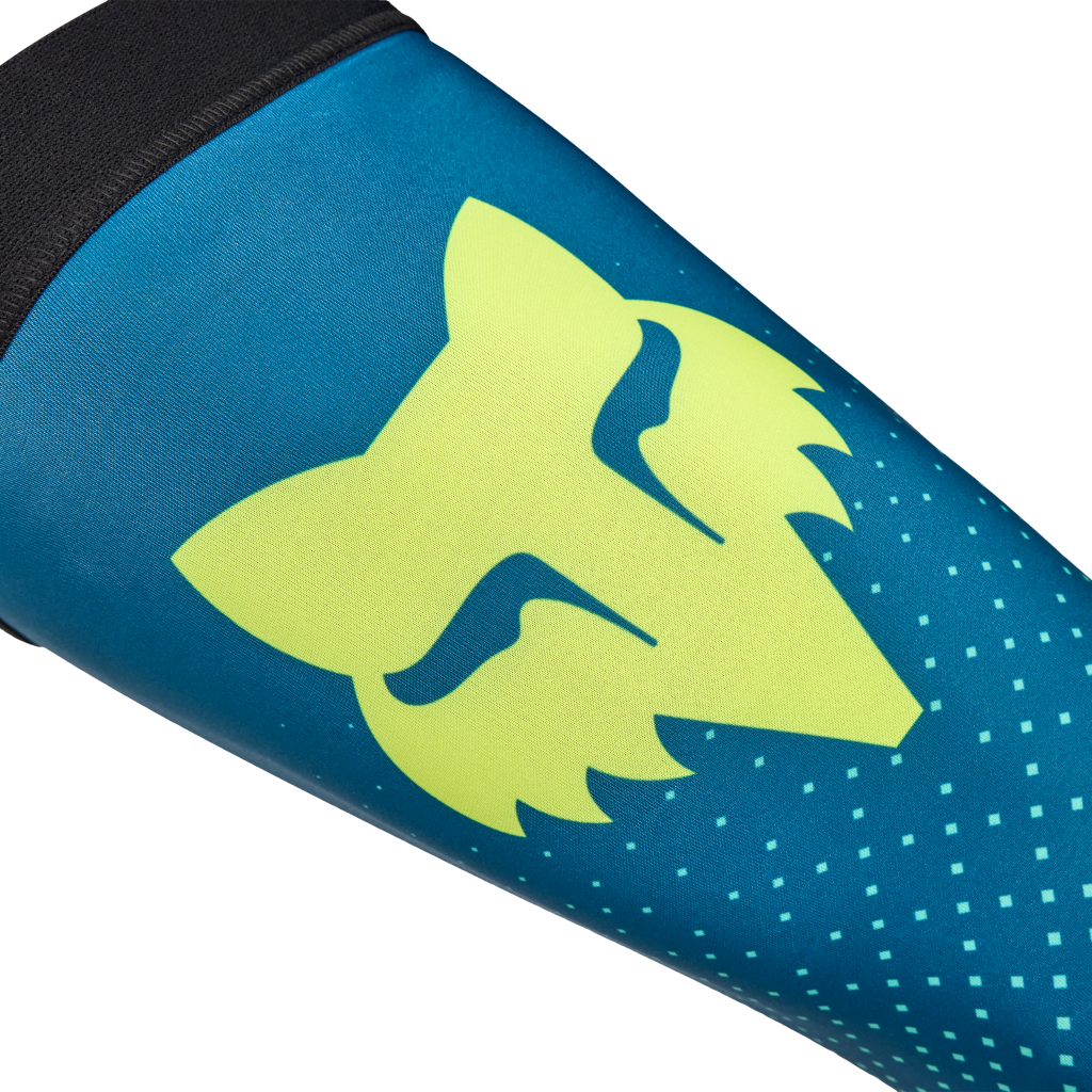 Fox Racing Flexair Fracture Knee Brace Motocross Socken in GRÜN