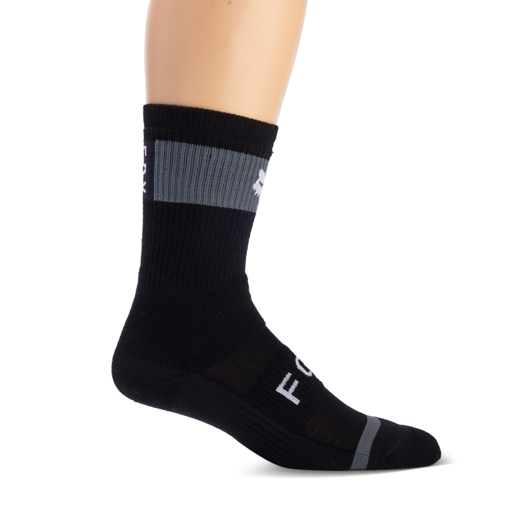 Fox Racing 8" Defend Winter Sock in SCHWARZ