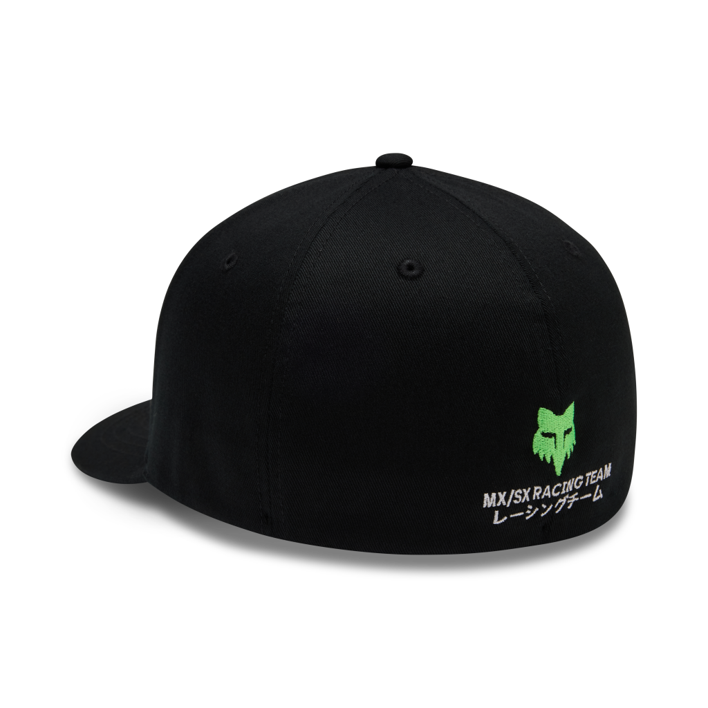 Fox Racing Kawi Flexfit Hat in SCHWARZ