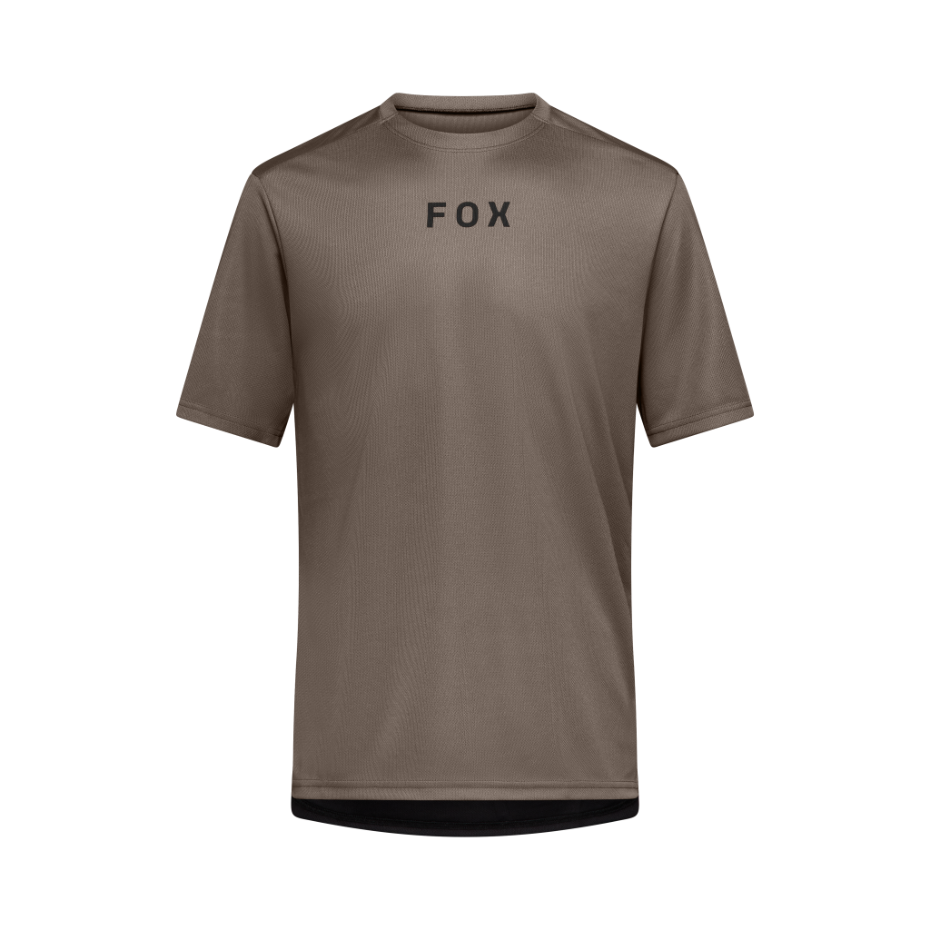 Fox Racing Ranger SS Wordmark Trikot kurzarm in BRAUN