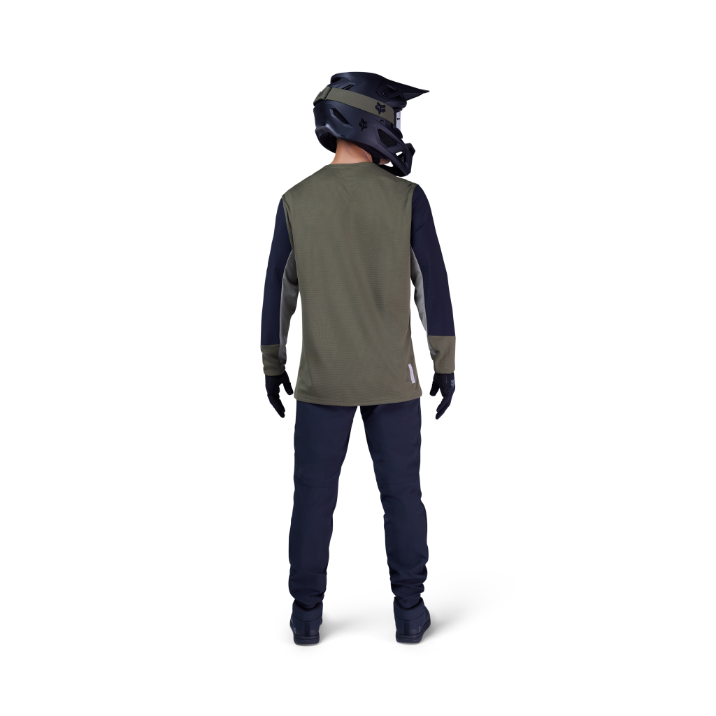 Fox Racing Defend LS Trikot langarm in GRÜN