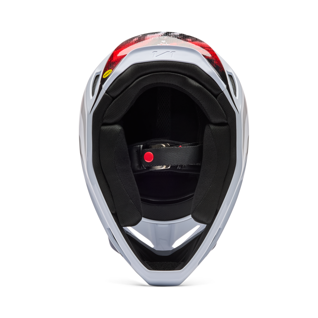 Fox Racing V1 Kairos Motocross Helm in WEISS