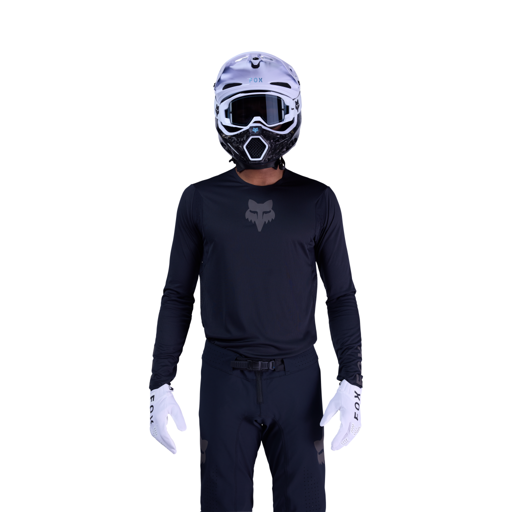 Fox Racing Flexair Blackout Motocrosstrikot in SCHWARZ