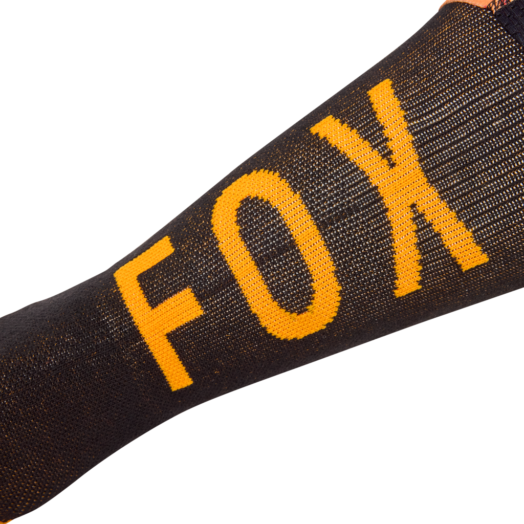 Fox Racing Flexair Fracture Knee Brace Motocross Socken in ORANGE