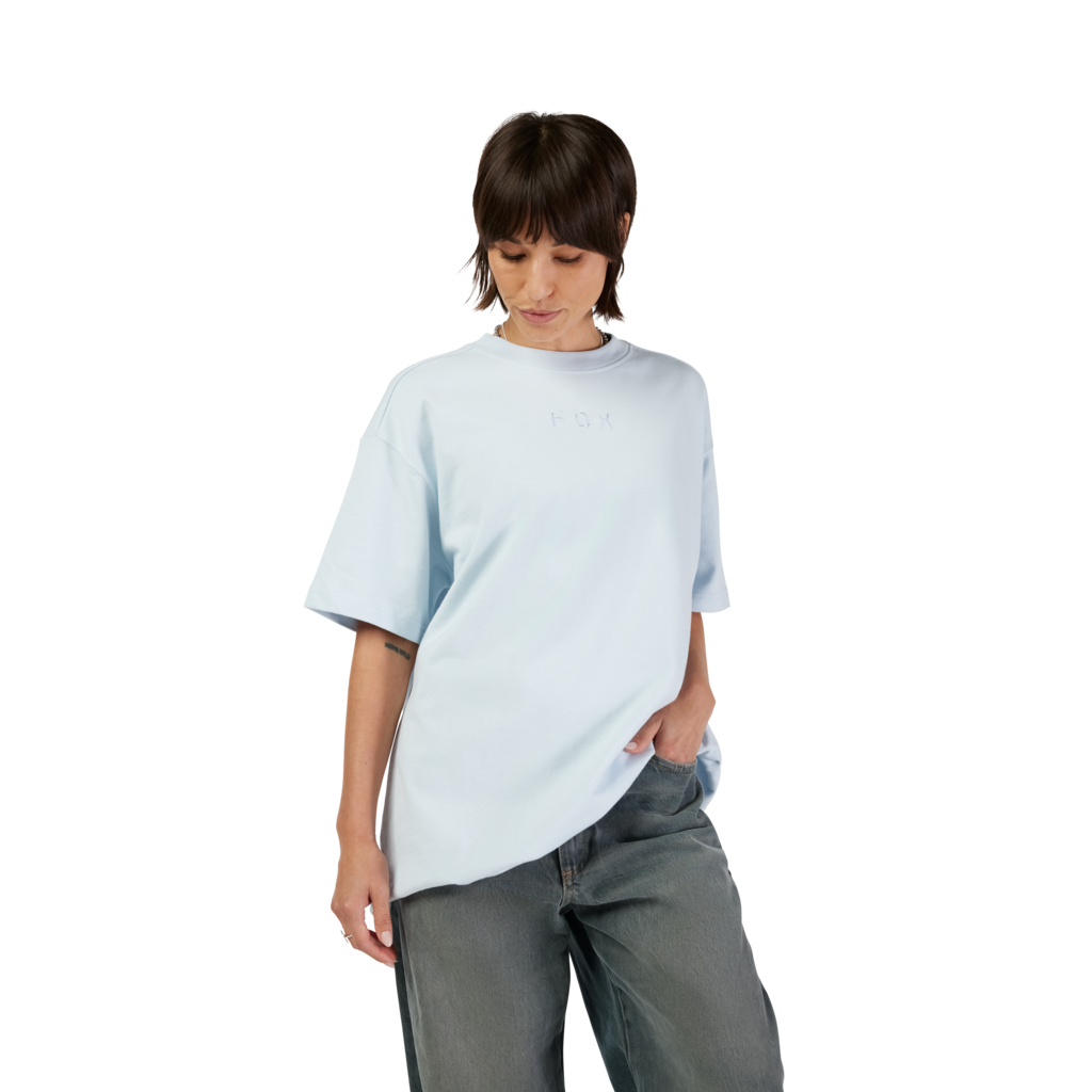 Fox Racing W Wordmark Os SS Tee in BLAU