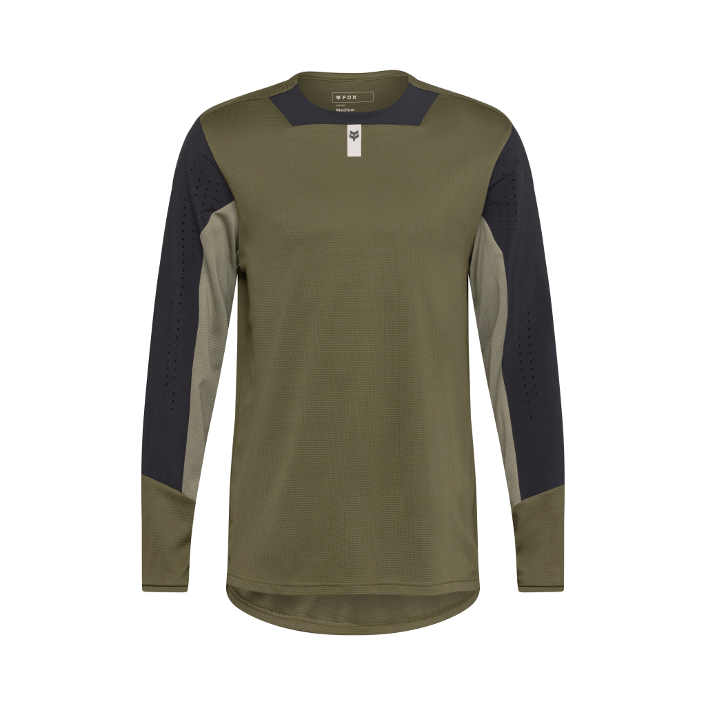 Fox Racing Defend LS Trikot langarm in GRÜN