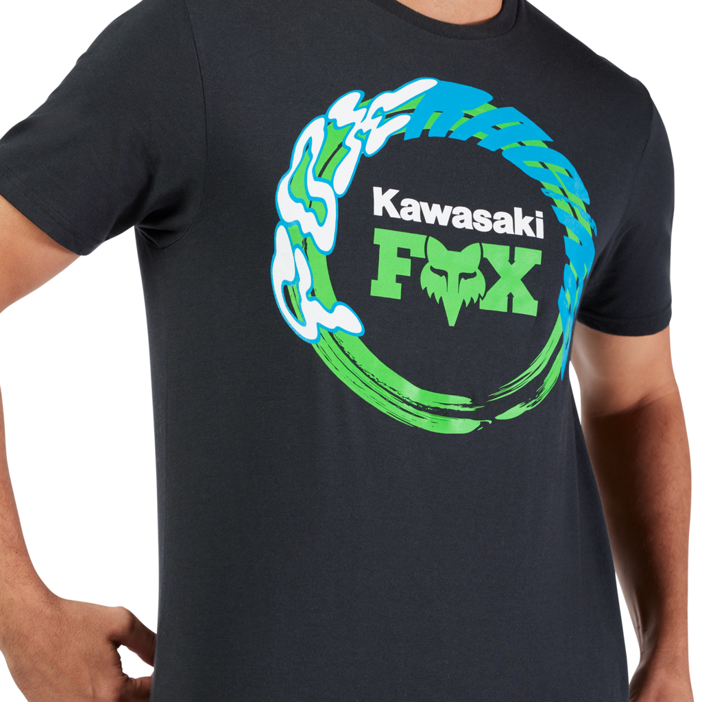 Fox Racing Kawi SS Tee in SCHWARZ