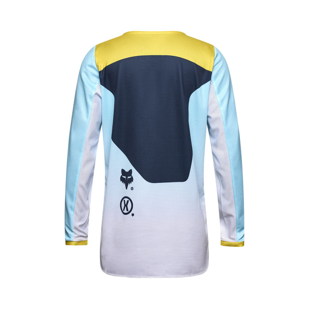 Fox Racing Yth 180 Elevated Motocrosstrikot in BLAU