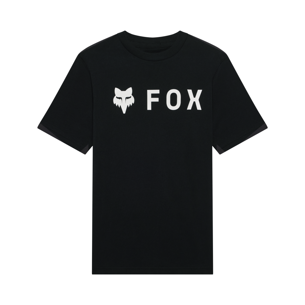 Fox Racing Yth Absolute Ss Tee in SCHWARZ