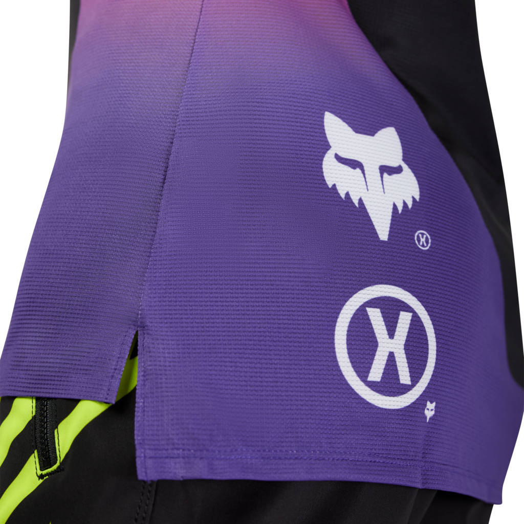 Fox Racing W Flexair LS Elevated Trikot langarm in SCHWARZ