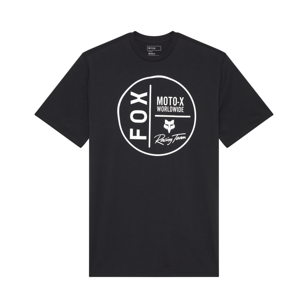 Fox Racing Worldwide SS Prem Tee in SCHWARZ