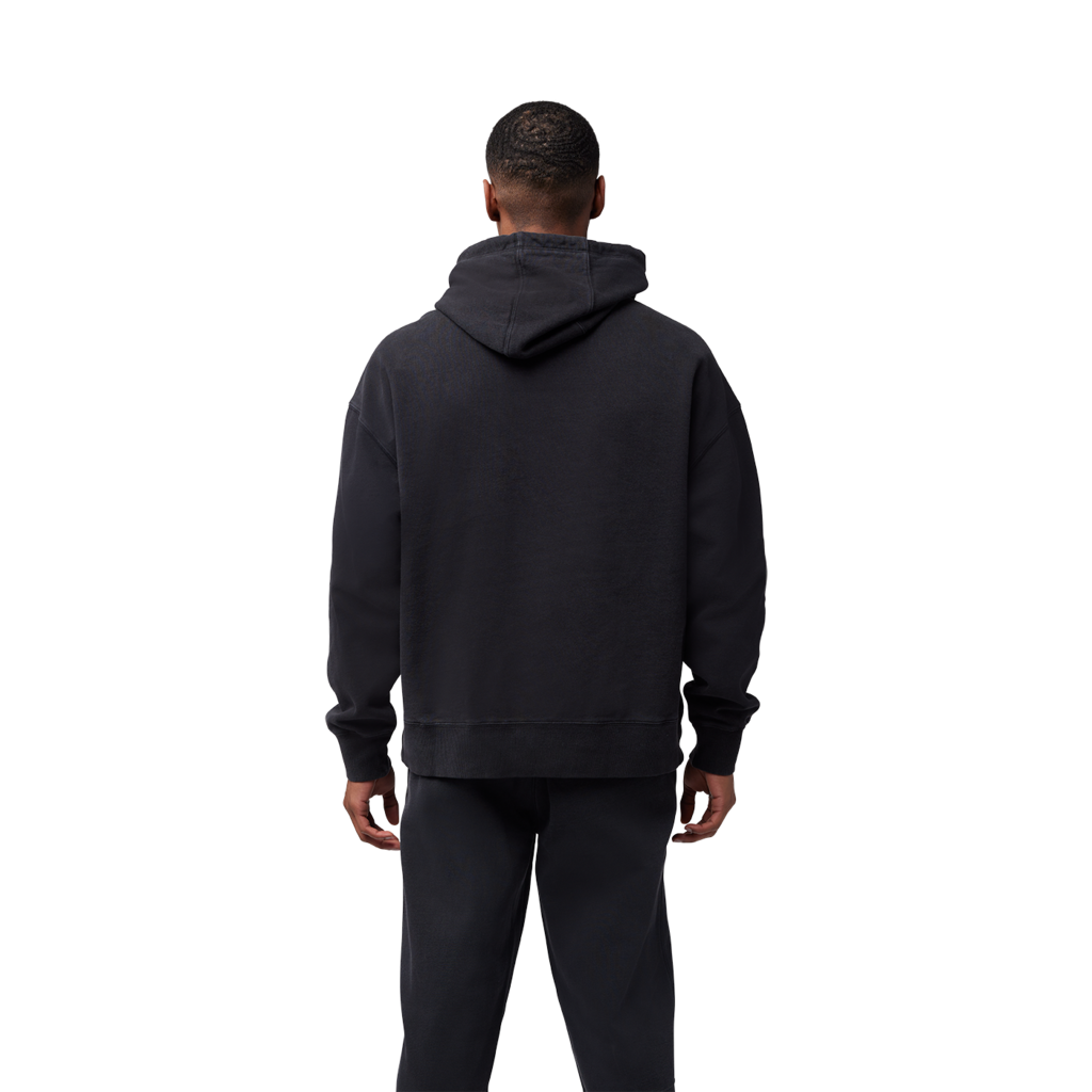 Fox Racing Wordmark Oversized Fleece in SCHWARZ